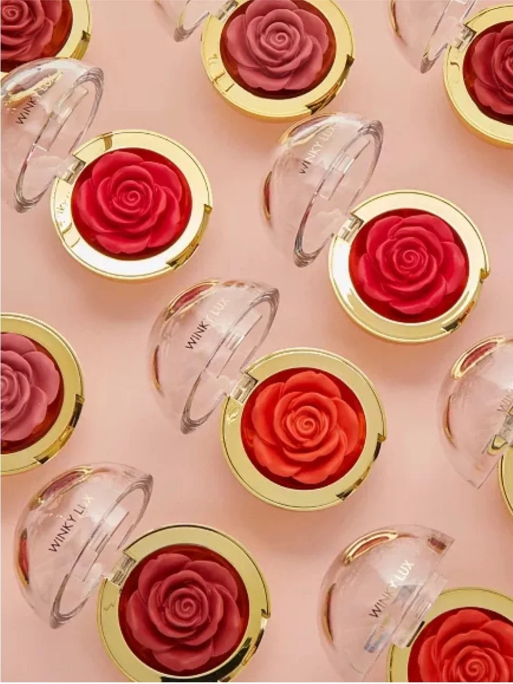 WINKY LUX Rose Blush Compact NEW